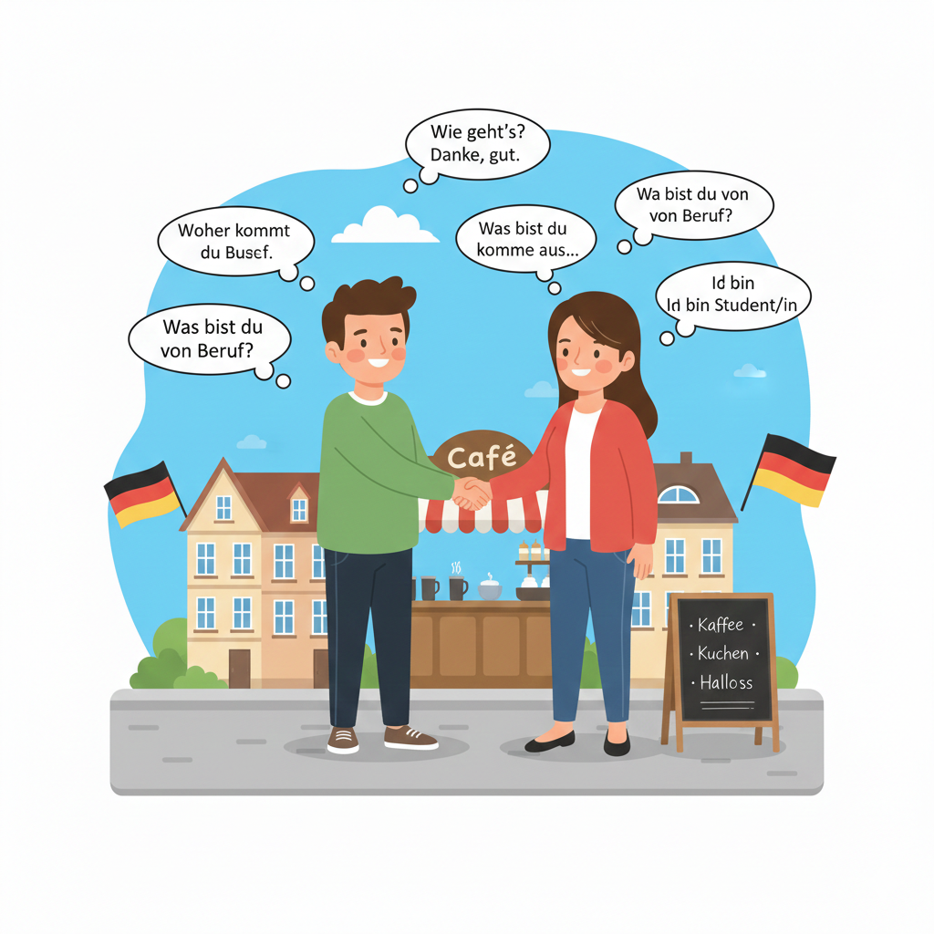 Знайомство та перші фрази